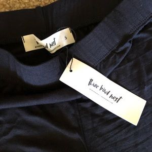 NWT-Three Bird Nest-Cher-Flare Pant-Black-Small